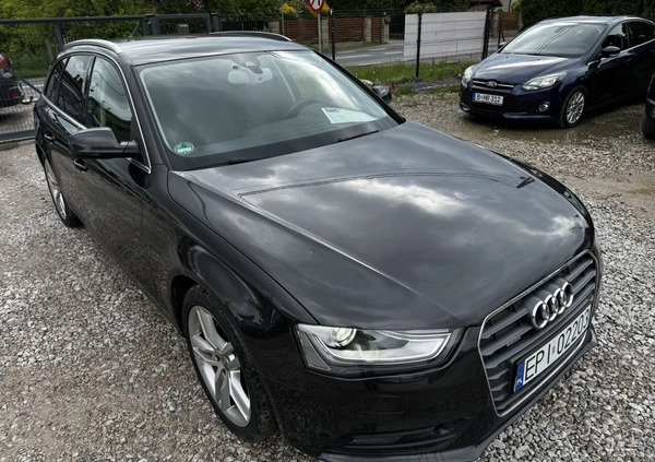 Audi A4 cena 42900 przebieg: 179000, rok produkcji 2012 z Krzepice małe 704